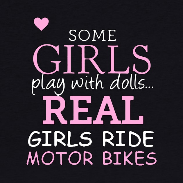 Real Girls Ride Motor Bikes by lutfi9001art